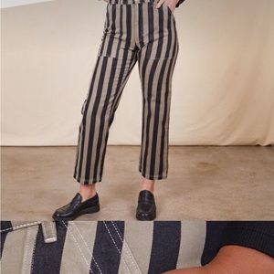 Big Bud Press Striped Work Pants Small - never worn!